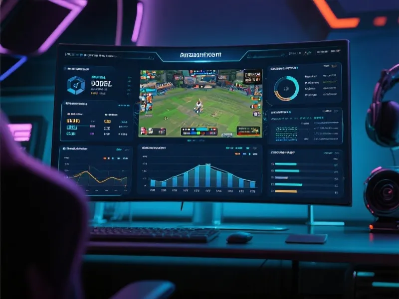 电竞实时数据面板